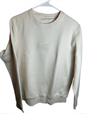 Original Favorites Locals Only Sweatshirt Ivory Crewneck Pullover Streetwear M
